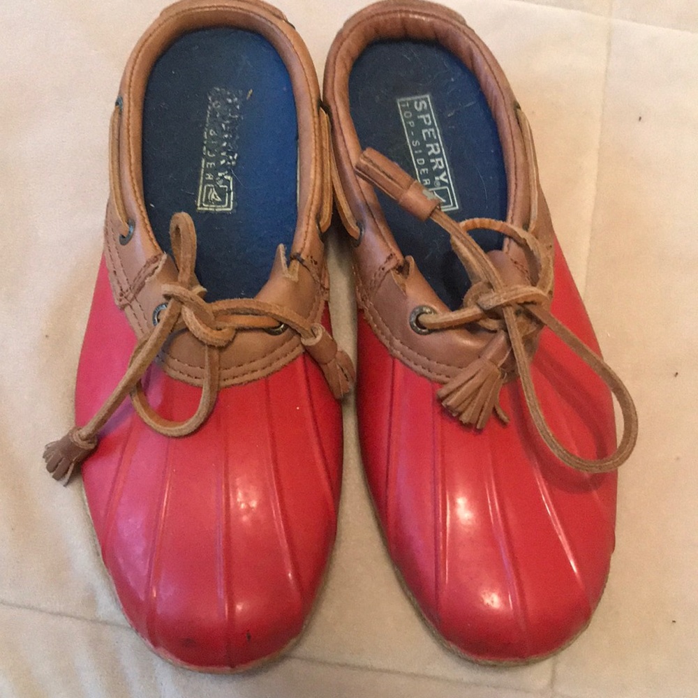 Sperry rain shoes